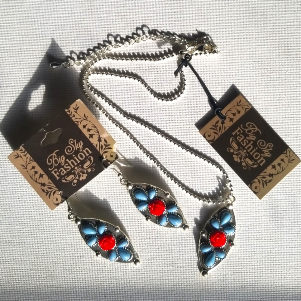 Big Sky Fashion Necklace/Earring Set